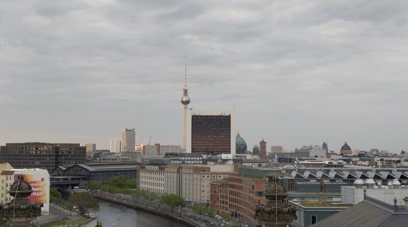 Berlino vista dalla cupola del Reichstag